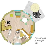 Südkugel - Kugelhaus In ökologischer Bauweise Am Tollensesee * Penzlin